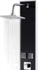 vidaXL Duschpaneel Glas 18×42,1×120 cm Schwarz Produktbild-Vorschau 4