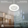 Stropné svietidlo Briloner LED s ventilátorom, 5 rýchlostí, Náhľad obrázku produktu 4