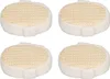 4er-Pack Sisal-Badeschwämme – Peeling, einfache Reinigung, Produktbild-Vorschau 1