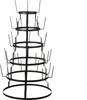 Mica Decorations Etagère 0 - 44x44x76 cm - Métal - Noir Voir les images du produit 1