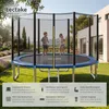 tectake® Trampolin Garfunky Ø 366 cm,  GS  mit Produktbild-Vorschau 3