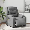 The Living Store Massagesessel Elektrisch Grau Kunstleder Produktbild-Vorschau 2