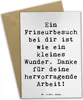 Mr. & Mrs. Panda neujahrskarte Spruch Friseur Wunder - Weiß Produktbild-Vorschau 1
