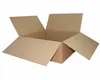 1x Faltkarton  500x500x180mm 1-wellig Dickwelle braun Produktbild-Vorschau 1