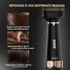 YASHE Brosse soufflante RW2007, 1200 W, 4-en-1, noire Voir les images du produit 2
