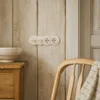 Porcelanowa ramka Retro Curve 4-krotna I PR1 biała Podgląd zdjęcia produktu 3