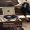 auna Nostalgy by Peggy Sue retro gramofon desky USB AUX Náhled obrázku produktu 2
