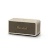 A cream-colored Marshall portable Bluetooth speaker is shown against a white background. Anteprima dell’immagine prodotto