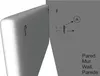 Illustration showing how to mount a product to a wall. Produktbild-Vorschau