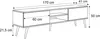TV- Schrank HARMONY 170 cm Craft Gold Eiche Produktbild-Vorschau 7
