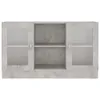 A product image of a cabinet with glass doors. Produktbild-Vorschau