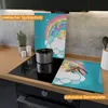 Wallario Herdabdeckplatte aus Glas, Größe 80 x 52 cm Produktbild-Vorschau 3