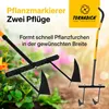 TORNADICA Garten Doppel-Häufler mit Stiel Häufelpflug Produktbild-Vorschau 2