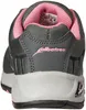 The back view of a gray and pink women's shoe. Produktbild-Vorschau