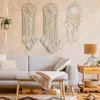 Macramé droomvanger, groot wanddecoratie, handgemaakte Productafbeelding-voorbeeld 6