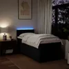 Möbel Boxspringbett mit Matratze Schwarz 80x200 cm Stoff - Produktbild-Vorschau 5