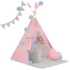 Nukido NK-406 Dětské teepee - růžové Náhled obrázku produktu 6