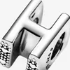 PANDORA Charms 797462 Abeceda psmeno H striebro 925 Náhľad obrázku produktu 5