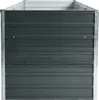 Metall Blumenbeet Hochbeet 240x80x77 cm Grau Pflanzbeet Produktbild-Vorschau 6