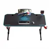 A gaming desk with a monitor, keyboard, and mouse. Produktbild-Vorschau