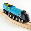 Replica in legno della locomotiva Mallard + 3 binari Anteprima dell’immagine prodotto 1