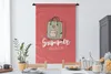 MuchoWow® Wandteppich Wandbehang Sommer - Koffer - Grau Produktbild-Vorschau 3