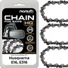 3 catene per motosega 45 cm 1,3 mm 3/8" 62TG per Husqvarna Anteprima dell’immagine prodotto 1
