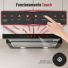 LEVIVO A+++ cofano piatto 60cm ricircolo e scarico aria con Anteprima dell’immagine prodotto 3