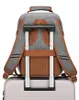 Eleganter Handgepäck Rucksack Kabinenrucksack für Flüge mit Produktbild-Vorschau 2