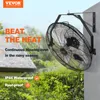 A wall-mounted fan is shown outdoors, with text highlighting its features. Anteprima dell’immagine prodotto