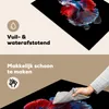 KitchenYeah© Herdabdeckplatte Fisch - Schwanz - Schwarz , Produktbild-Vorschau 2