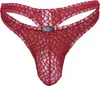 Lingerie Netzstring, transparent, 100% Polyester, Bordeaux, Produktbild-Vorschau 1