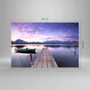 Bilder auf glas - See Berge Wasser - 120x80cm - Glasbilder Produktbild-Vorschau 3