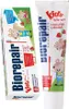 A product shot of Biorepair Oral Care Kids toothpaste and its packaging. Produktbild-Vorschau
