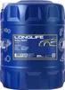 A blue plastic container of engine oil. Produktbild-Vorschau