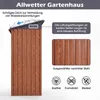 COSTWAY Gartenhaus aus Metall, 1,5m³, Gerätehaus mit Produktbild-Vorschau 4