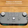 Tekoo Karaoke Maschine Set mit 2 kabellosen Mikrofonen, 20W Produktbild-Vorschau 8