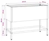 vidaXL Fioriera da giardino a letto rialzato nera 60 x 26 x Anteprima dell’immagine prodotto 8