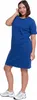 jurk - damesjurk, maat M - zomerjurk, blauw - T-shirtjurk - Productafbeelding-voorbeeld 6