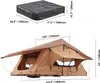 SucceBuy tenda da tetto con guscio rigido, Naturnest tenda Anteprima dell’immagine prodotto 8