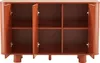 Credenza moderna rettangolare a 3 ante, larga 120 cm, Anteprima dell’immagine prodotto 5