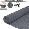 Yakimz PVC Sichtschutzmatte Sichtschutzzaun UV-Schutz Produktbild-Vorschau 2