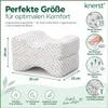 KNERST Kniekissen Seitenschläfer zur Entlastung von Rücken, Produktbild-Vorschau 3