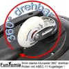 FunTomia® mit LED-Rollen - 1753 - Design grün Totenkopf  - Produktbild-Vorschau 4