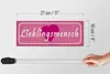 Holzschild Spruch 27x10cm Lieblingsmensch Herz Produktbild-Vorschau 6
