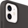 Silikonové pouzdro Apple iPhone 12 Mini s Magsafe - Černé Náhled obrázku produktu 4