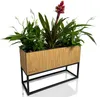 Květinový záhon čtvercový LOFT FIORINO dub 62x22x40 cm Náhled obrázku produktu 1