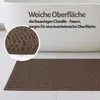 Bestlivings Badematte Chenille Braun 60x90cm, saugstarker Produktbild-Vorschau 5