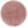 Sitzkissen 4er Set 40 cm Rosa rund Kunstfell Fellimitat Produktbild-Vorschau 2