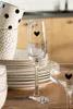 Clayre & Eef Champagnerglas 200 ml Glas Herz Produktbild-Vorschau 3